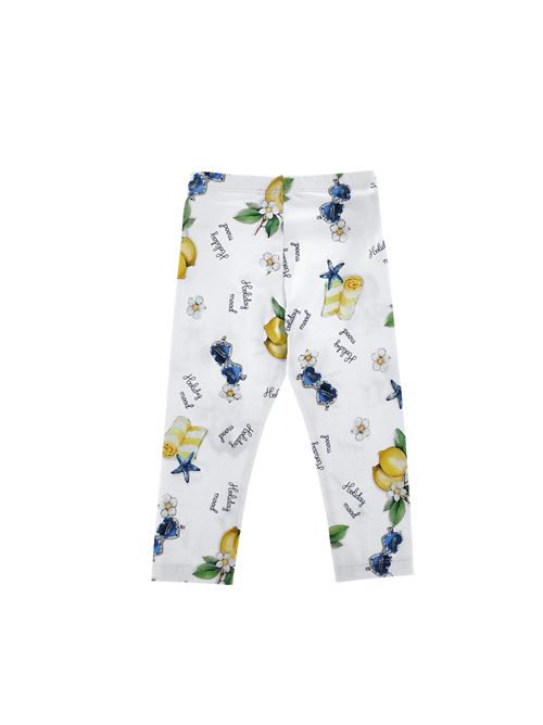 Leggings, bambina, logati. MONNALISA | 19G421NP 77520099